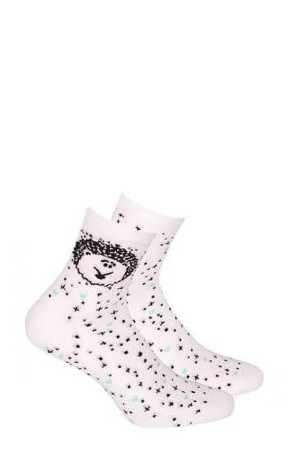 Gatta Gatta G44.01N Cottoline girls' socks patterned 33-38 white 232