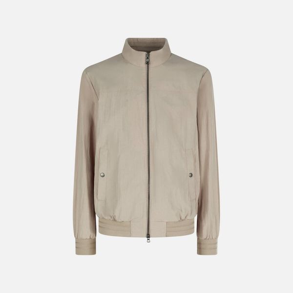 GEOX GEOX Beige men's jacket Elver - Men's