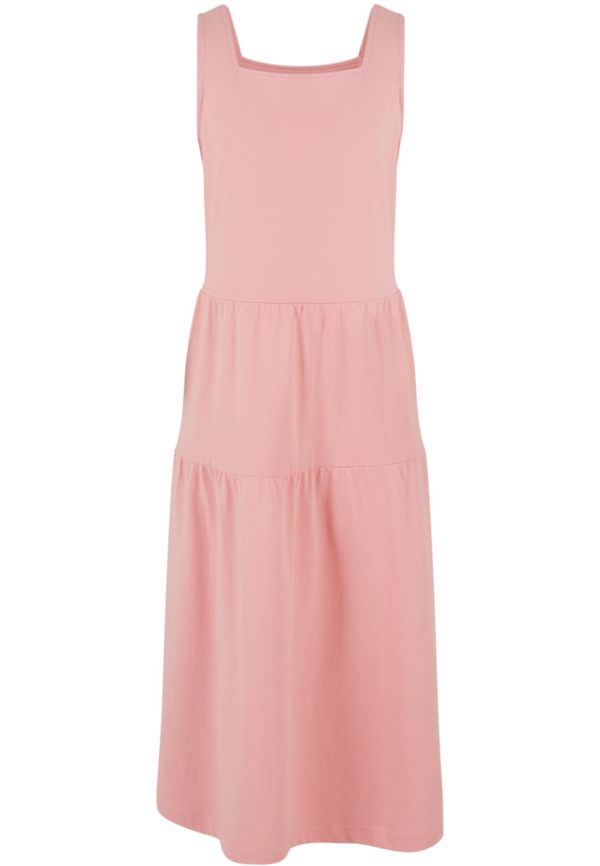 Urban Classics Kids Girls' 7/8 Length Valance Summer Dress - Pink