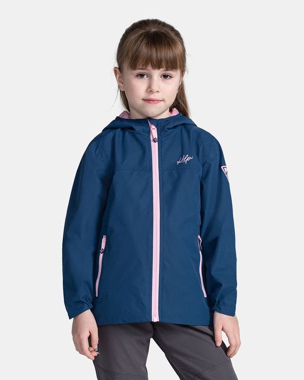 Kilpi Girls outdoor jacket KILPI ORLETI-JG Dark blue
