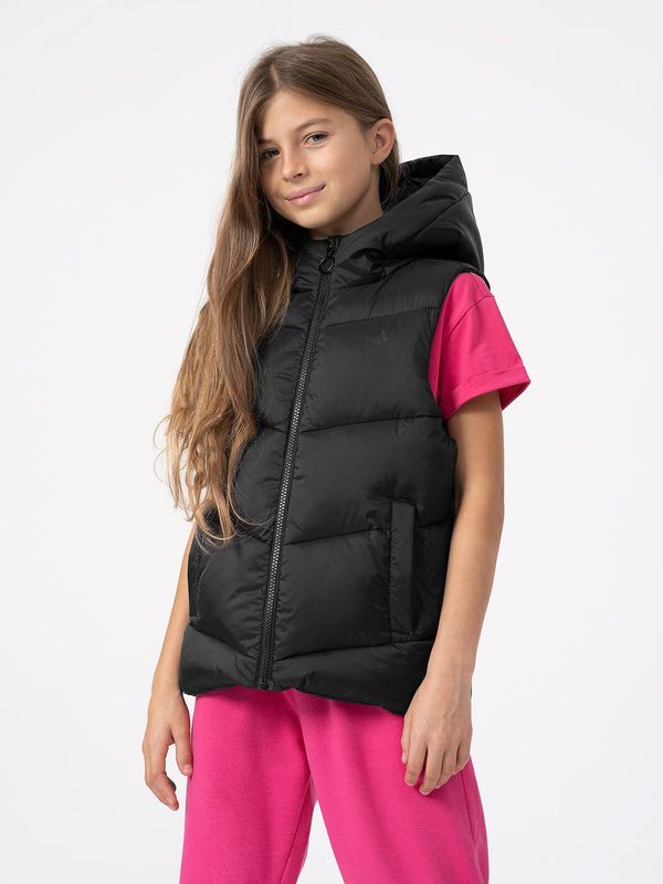 4F Girls' quilted vest