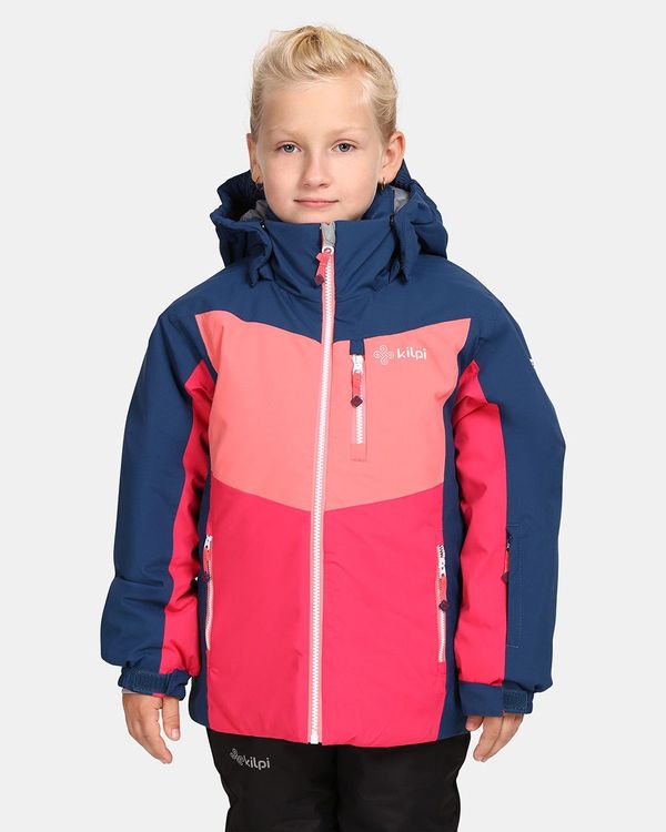 Kilpi Girls' ski jacket Kilpi VALERA-JG Dark blue