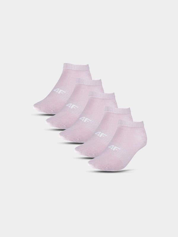 4F Girls' socks (5pack) 4F - pink