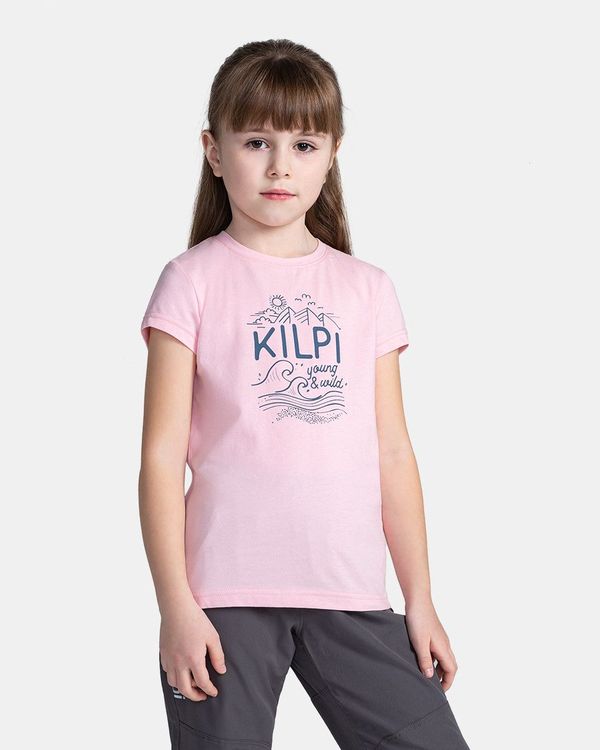 Kilpi Girls' T-shirt KILPI MALGA-JG Light pink