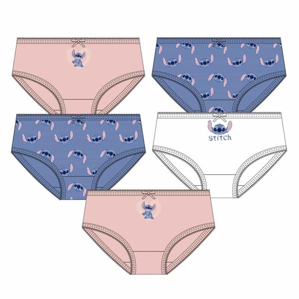 STITCH GIRLS' UNDERWEAR SET SINGLE JERSEY 5 PIECES STITCH