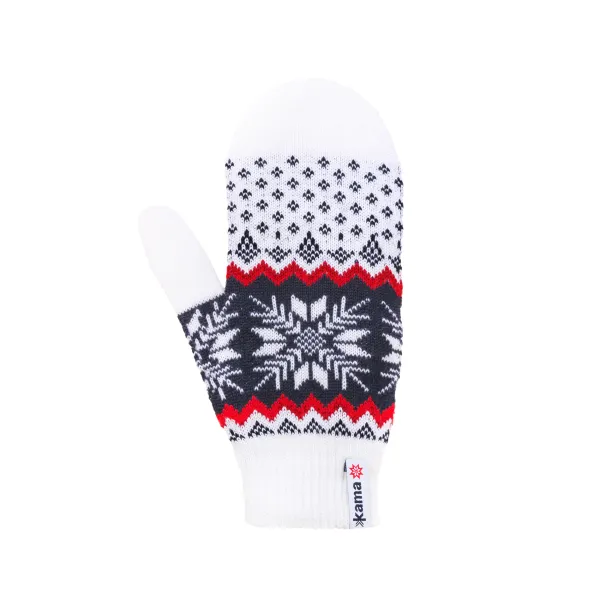 Kama Gloves Kama Knitted Merino R109, size S, color white