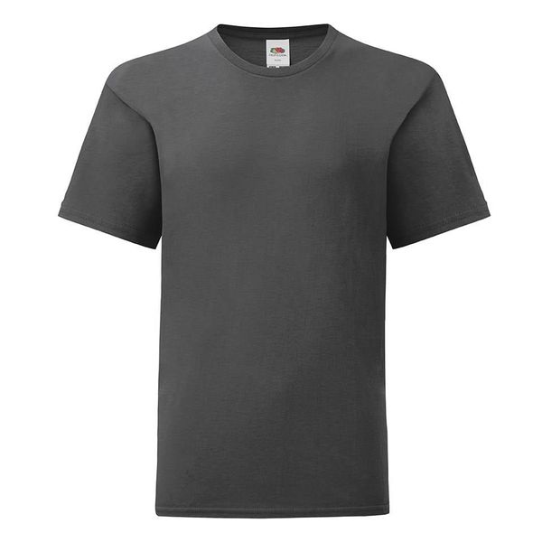 Fruit of the Loom Graphite children's t-shirt in combed cotton Fruit of the Loom