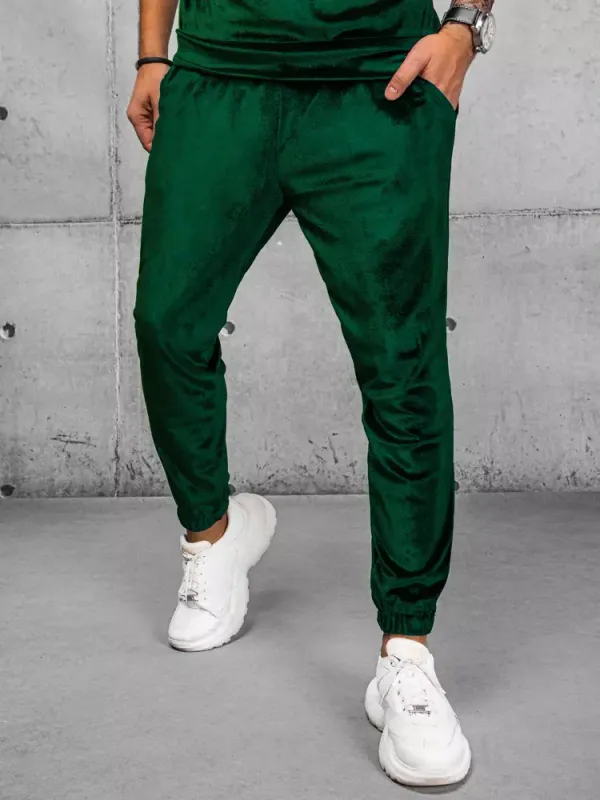 DStreet Green Dstreet Men's Trousers