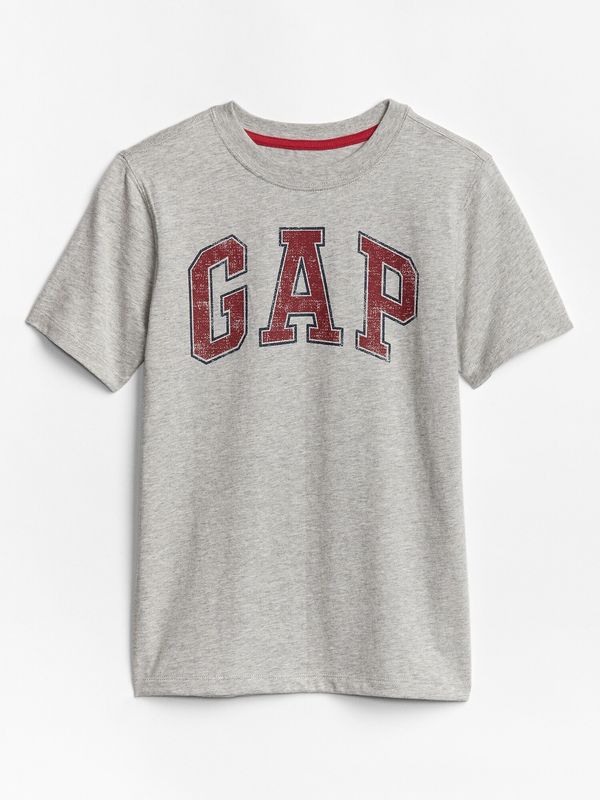 GAP Grey Boys' T-Shirt GAP Logo