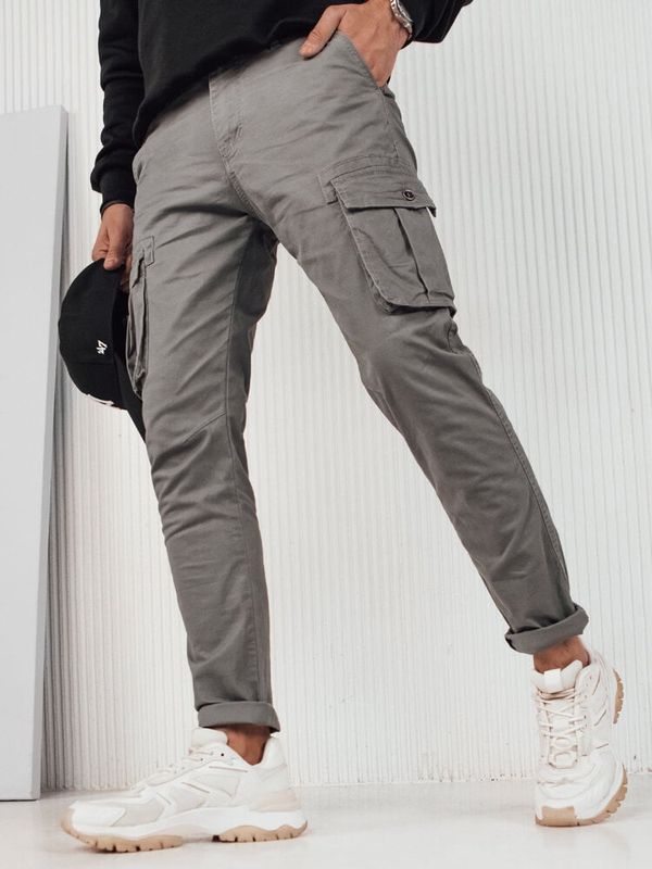 DStreet Grey Men's Cargo Pants Dstreet