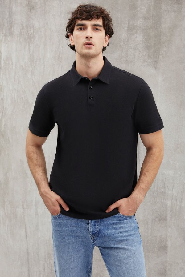 GRIMELANGE GRIMELANGE EDDIE Relaxed Black Single T-Shirt