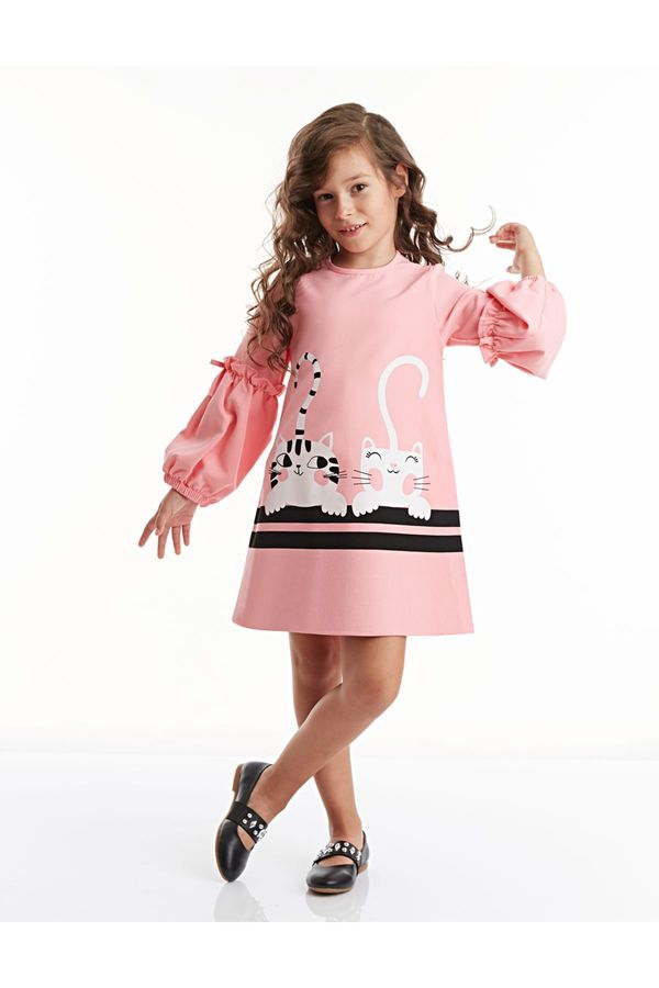 Denokids Haljina za devojčice Denokids CFF-19K1-045/PINK