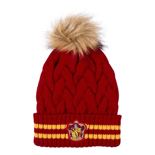 HARRY POTTER HAT TRICOT POM POM HARRY POTTER GRYFFINDOR