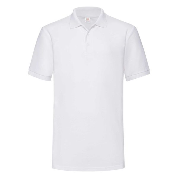 Fruit of the Loom Heavy Polo Friut of the Loom White T-shirt