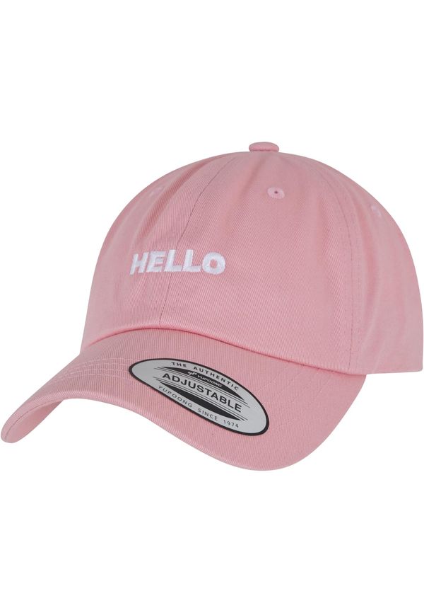 Mister Tee Hello Goodbye Cap pink