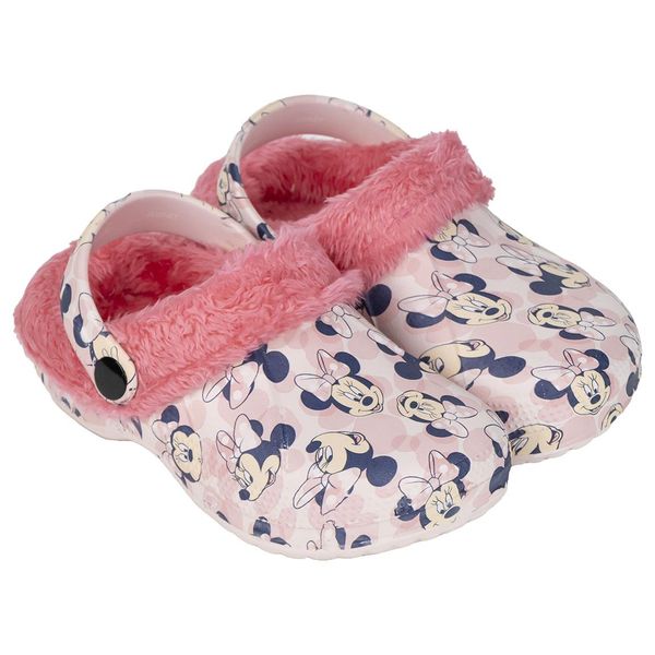 MINNIE HOUSE SLIPPERS CLOG FLEECE MINNIE