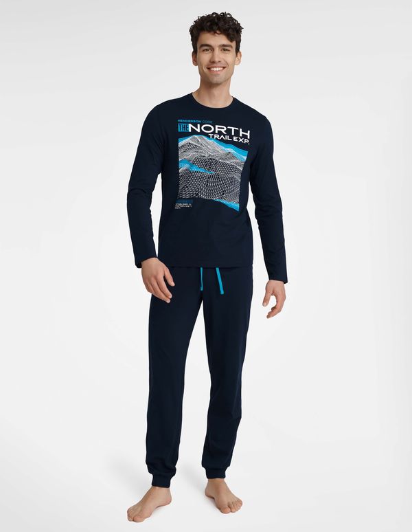 Henderson Icicle pyjamas 40953-59X Navy blue