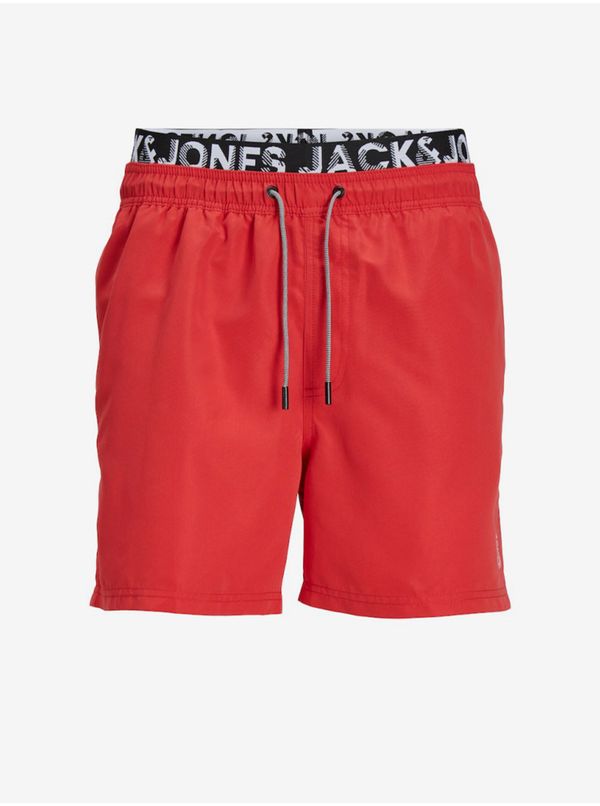 Jack & Jones Jack & Jones Fiji Men's Red Swimsuit - Men's