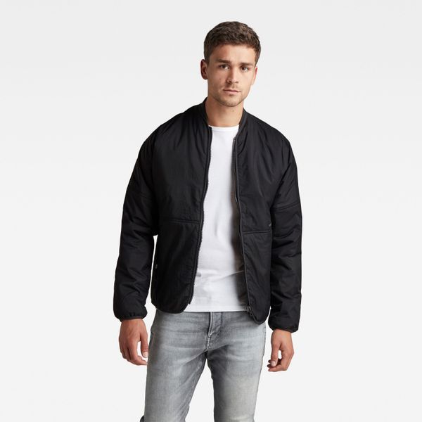 G Star Jacket - G-star RAW Lightly padded indoor jacket black