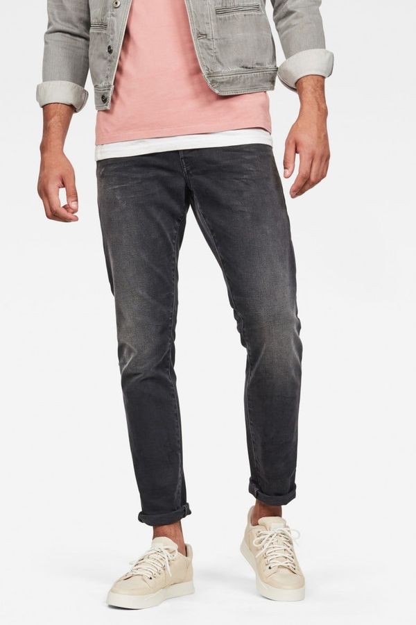 G Star Jeans - G-STAR 3301 Straight Tapered Grey