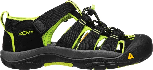 Keen Keen Newport H2 K Black/Lime Green Children's Sandals