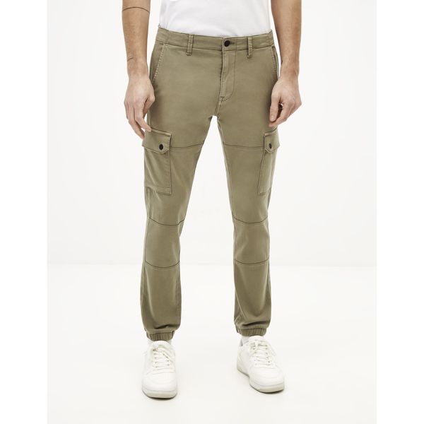 Celio Khaki men's pants Celio Solyte