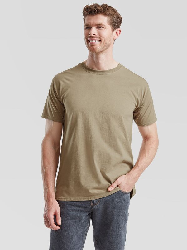 Fruit of the Loom Khaki men's t-shirt Valueweight Fruit of the Loom