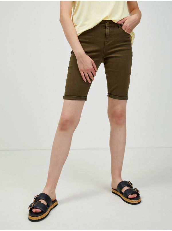 CAMAIEU Khaki Shorts CAMAIEU - Women