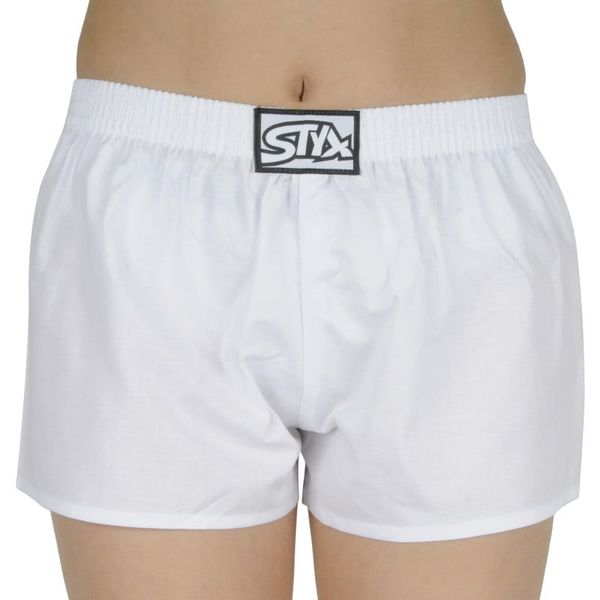STYX Kids shorts Styx classic rubber white