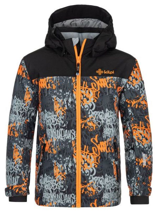 Kilpi Kids ski jacket KILPI ATENI-JB orange