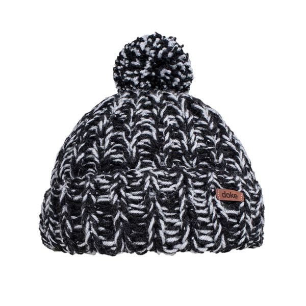 DOKE Knitted cap with pompom DOKE