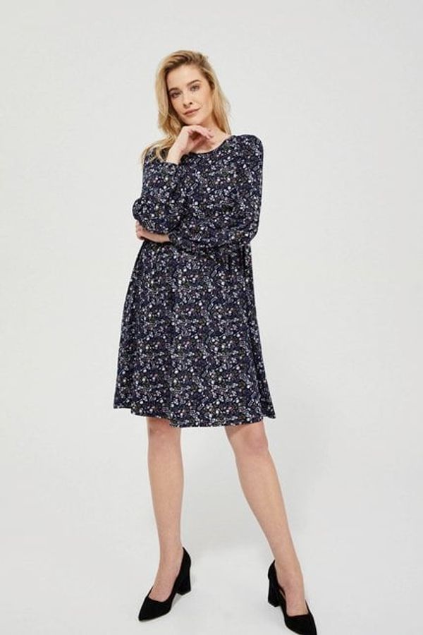 Moodo Knitted dress with print