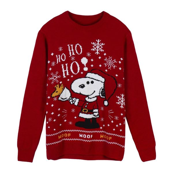 SNOOPY KNITTED JERSEY KNITTED SNOOPY