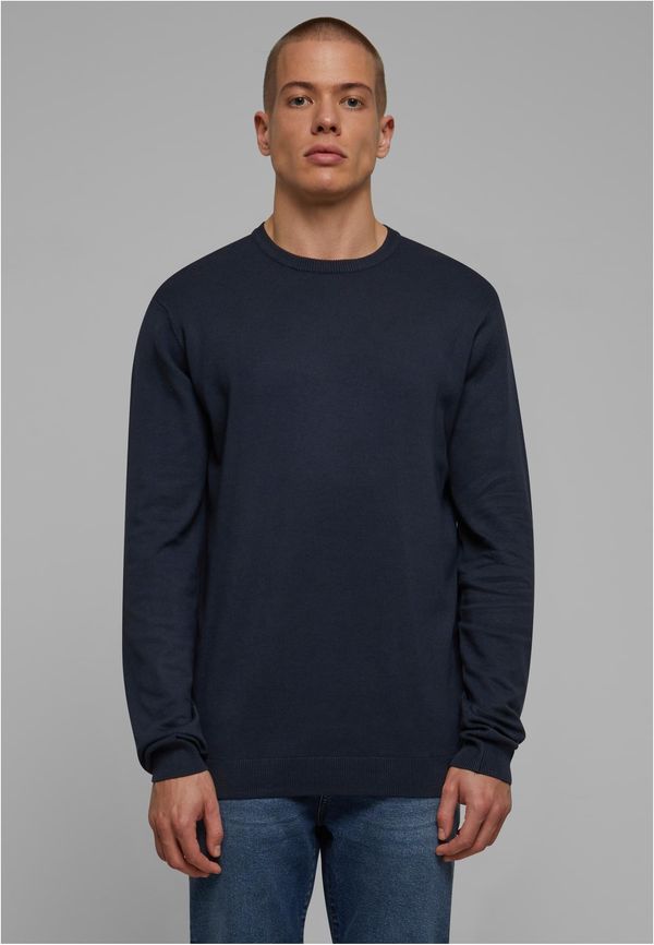 UC Men Knitted sweater with Crewneck in a navy design