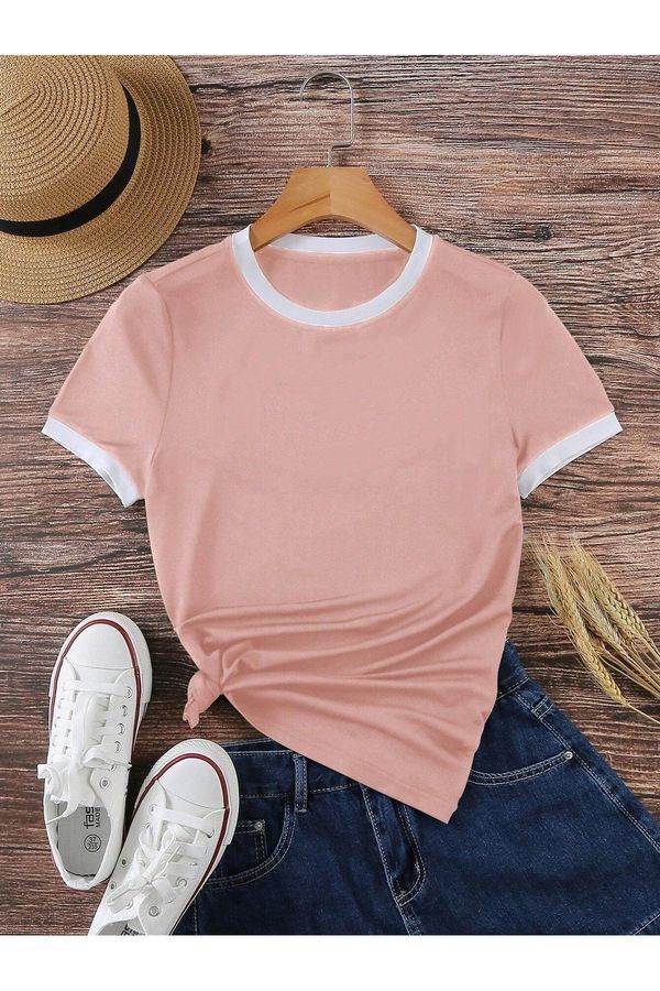 Know Know Unisex Pink Combed Cotton Interlock T-Shirt