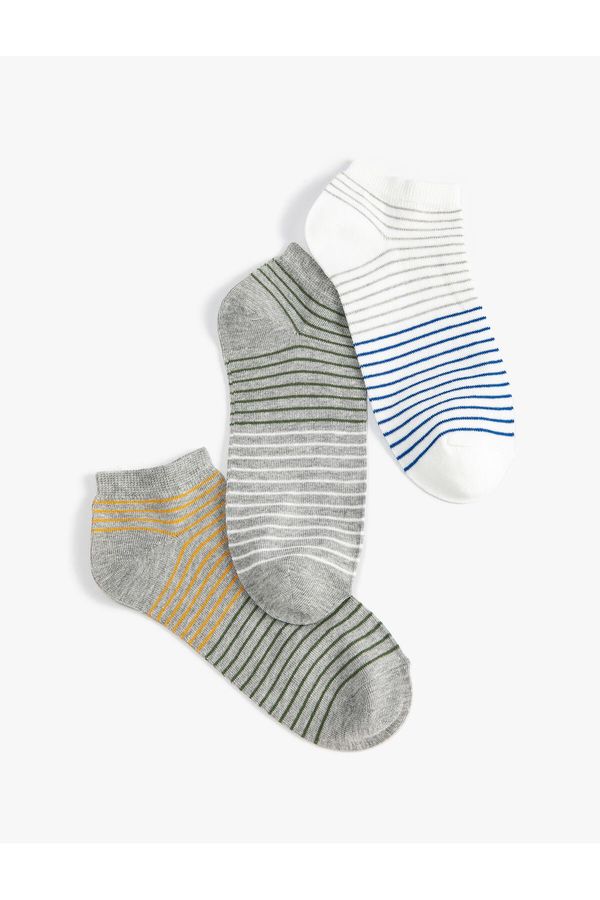 Koton Koton 3-Piece Booties Socks Set Multi Color