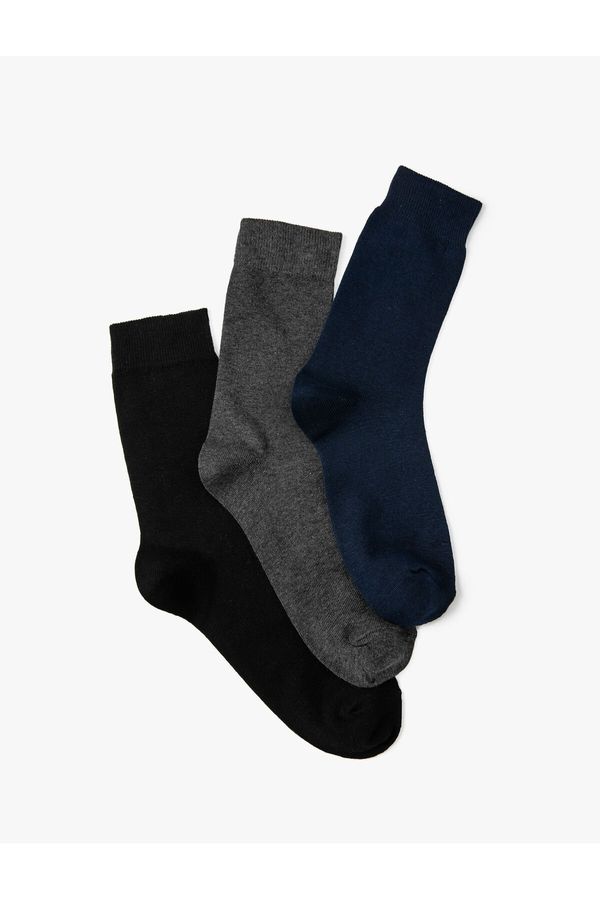 Koton Koton 3-Piece Socks Set Multi Color