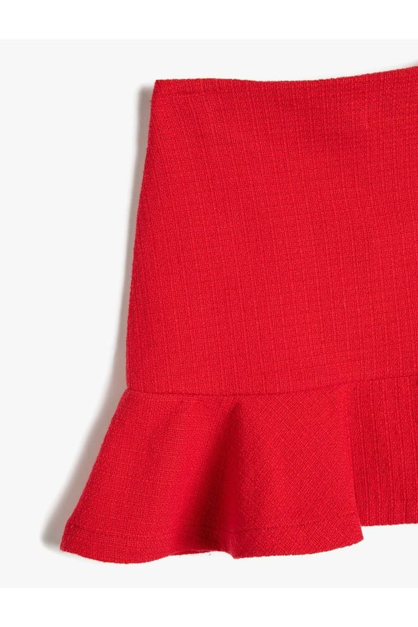 Koton Koton 3skg70039aw Girl's Skirt Red