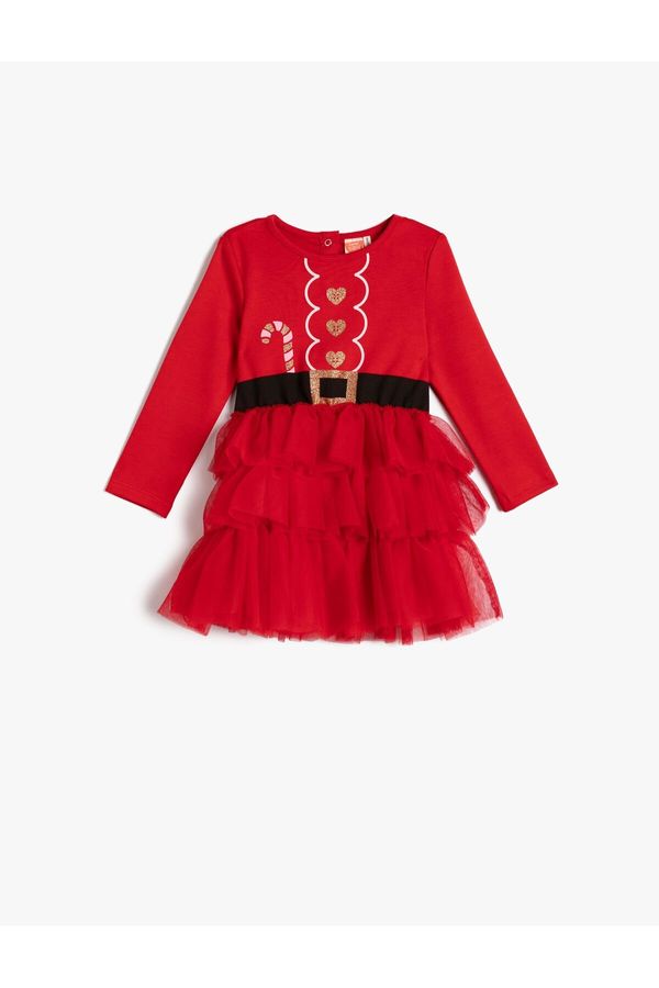 Koton Koton Baby Girl Red Dress