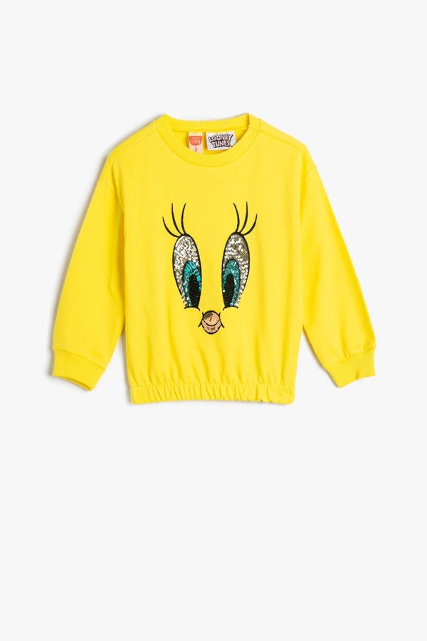 Koton Koton Baby Girl Yellow Sweatshirt