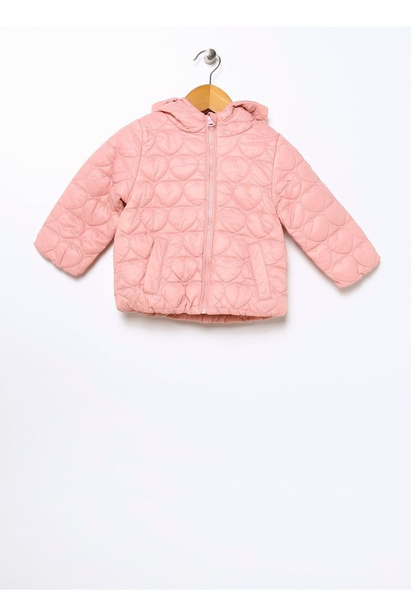 Koton Koton Baby Pink Coat 3wmg20002aw