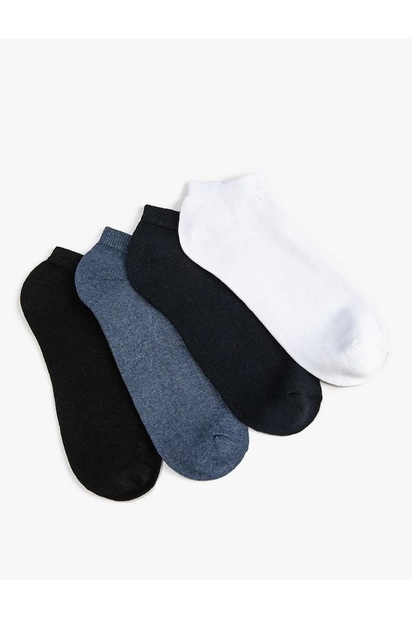 Koton Koton Basic Set of 4 Booties Socks