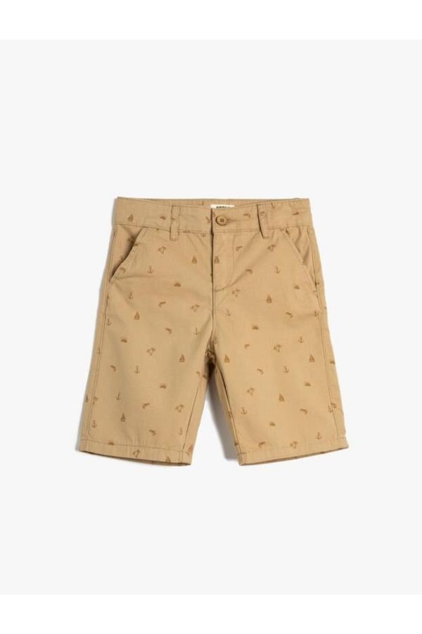 Koton Koton Boy's Shorts - 3skb40043tw