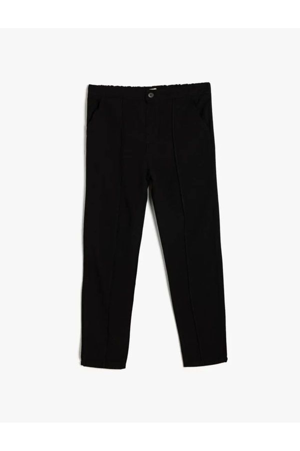 Koton Koton Chino School Trousers Slim Fit with Pocket Detail