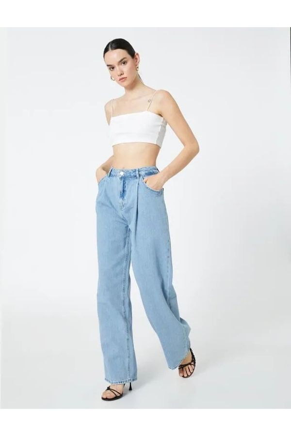 Koton Koton Extra Wide Leg Jeans High Waist - Bianca Jean