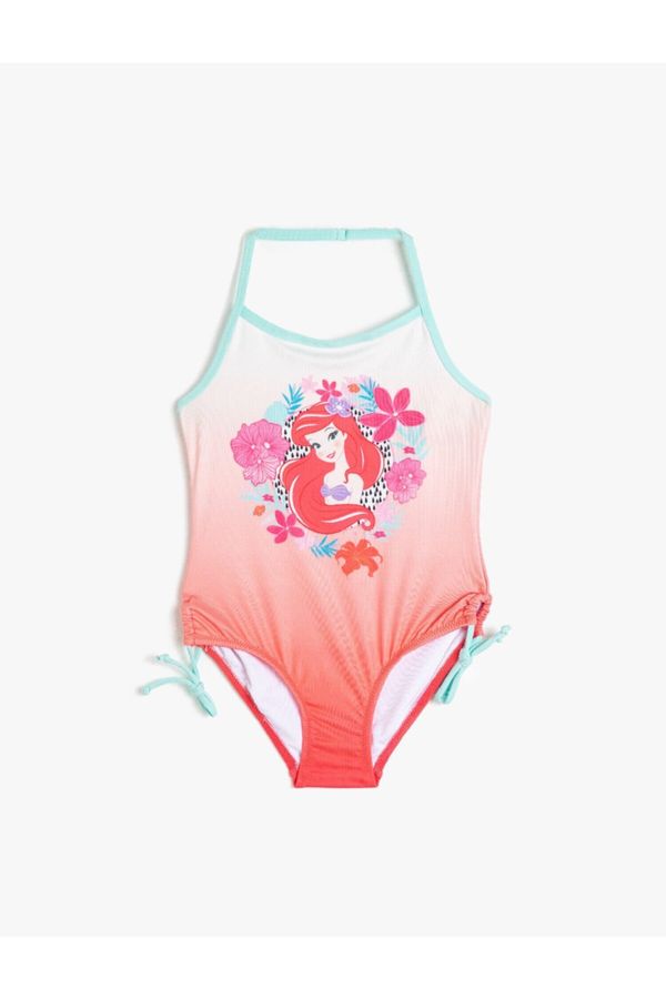 Koton Koton Girl's Disney Licensed Ariel Printed Swimwear