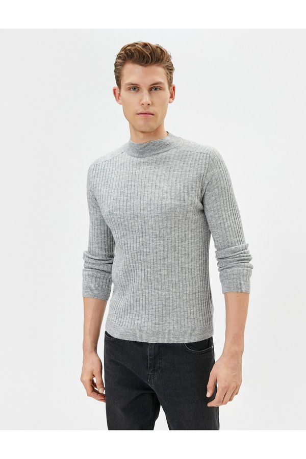 Koton Koton Half Turtleneck Sweater Slim Fit Knitwear Long Sleeve