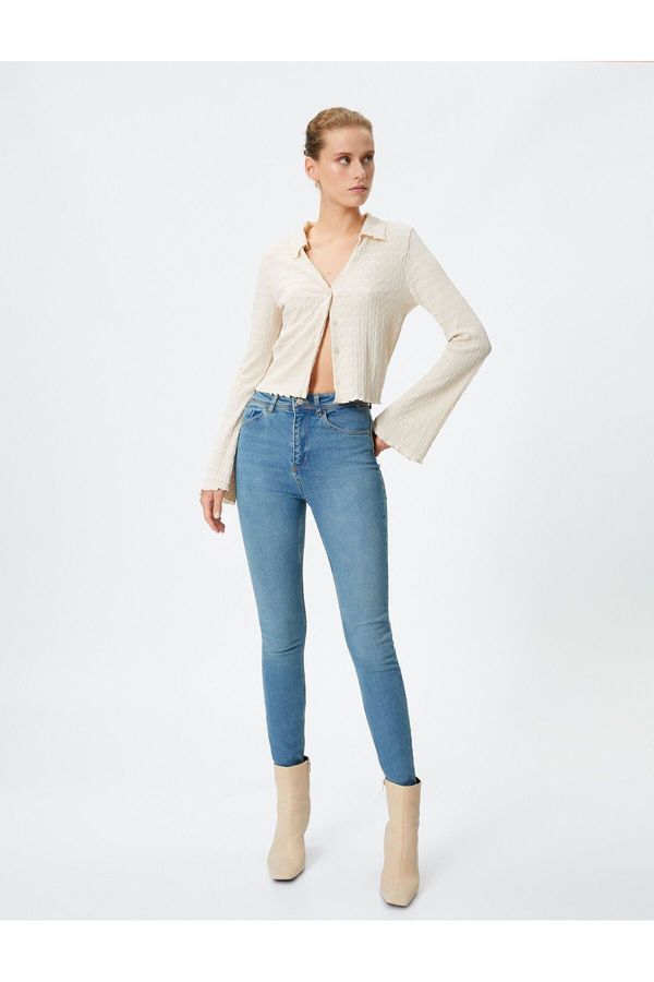 Koton Koton High Waist Jeans Slim Leg - Carmen Jeans