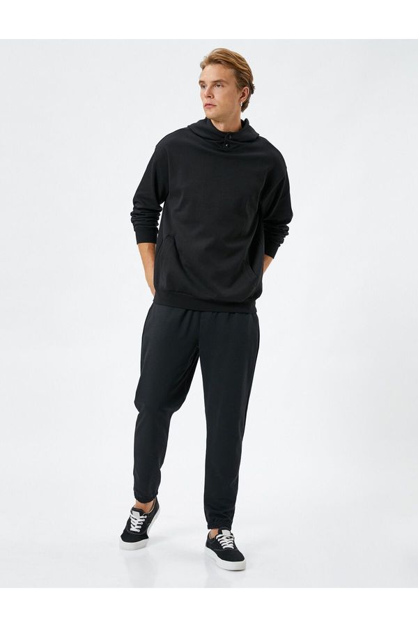 Koton Koton Jogger Sweatpants Laced Waist Pocket Detailed