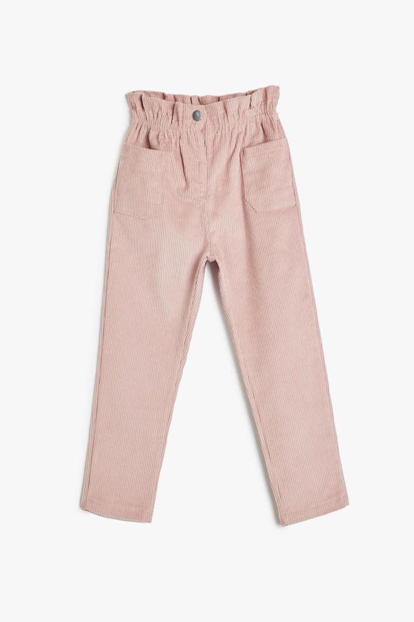 Koton Koton Pink Baby Girl Pants